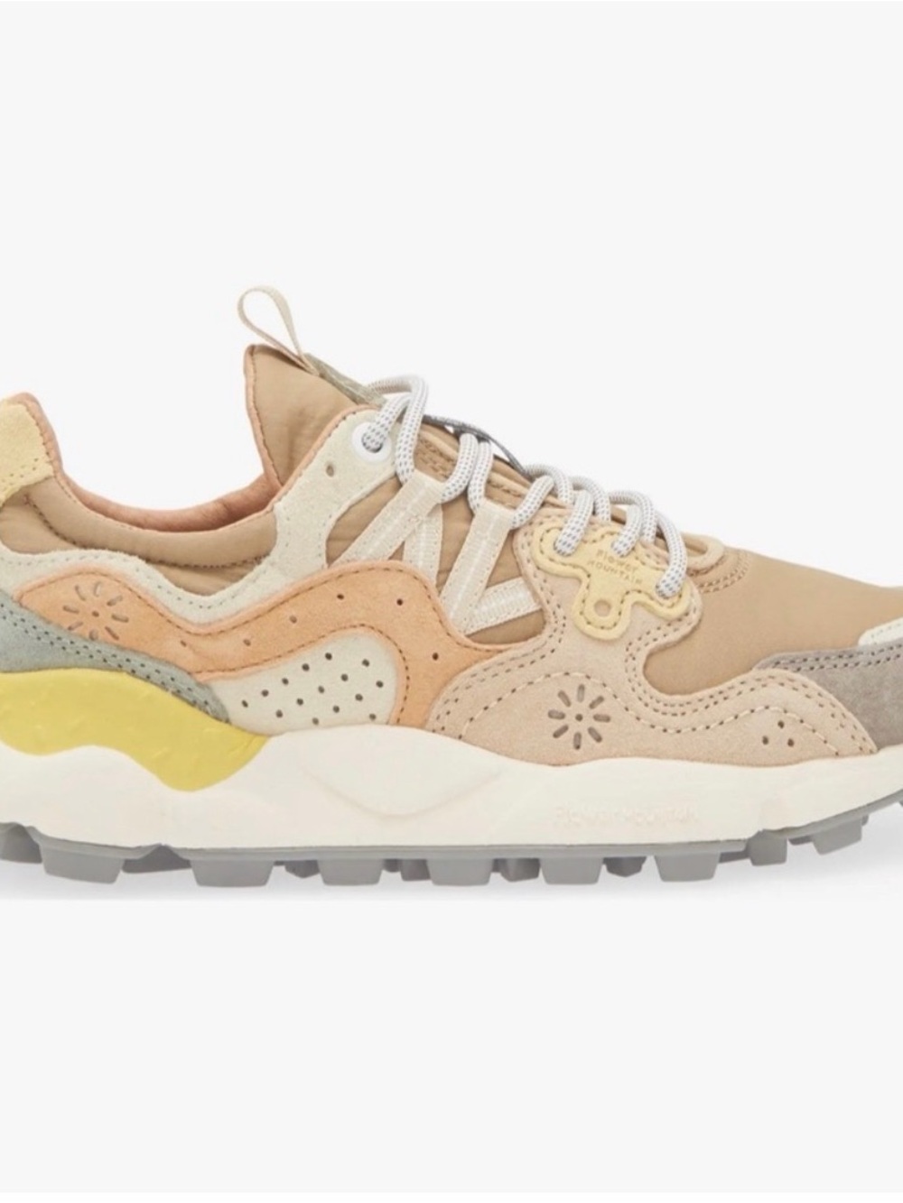 NWT Flower Mountain Yamano 3 Sneaker in Stone Mud hiking shoe
